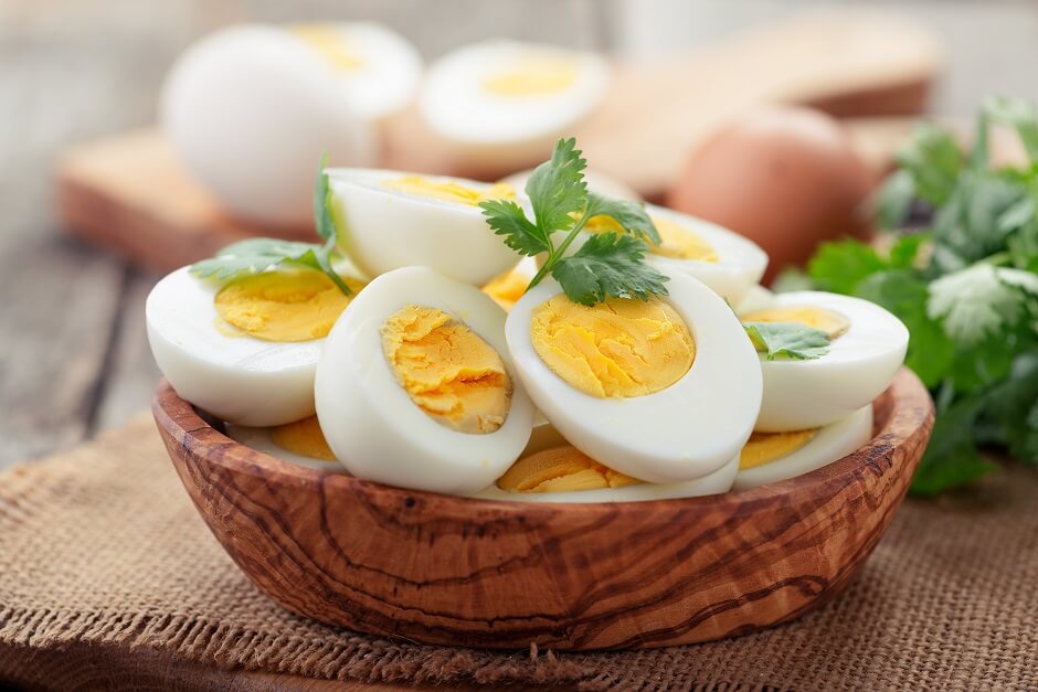 benefícios do ovo cozido